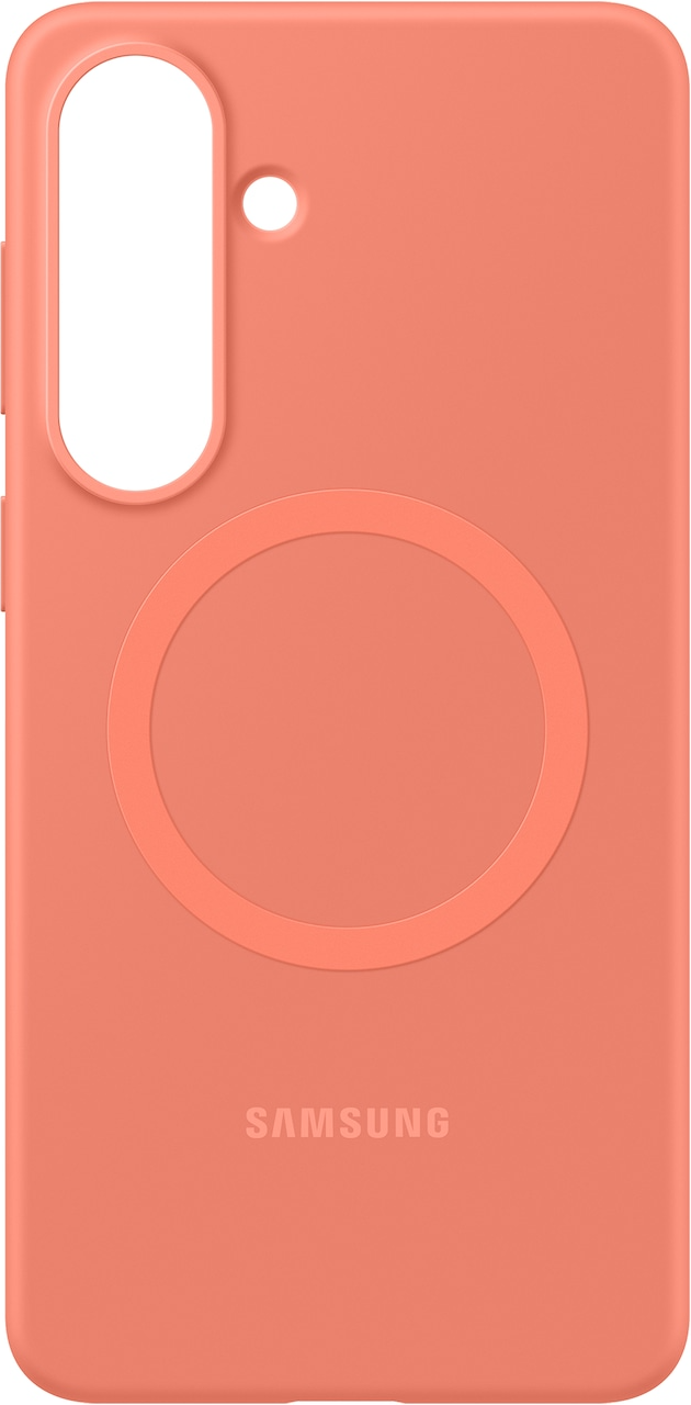 Чехол-накладка Samsung Silicone Magnet Case S26+ / EF-ES947COEGRU (коралловый)