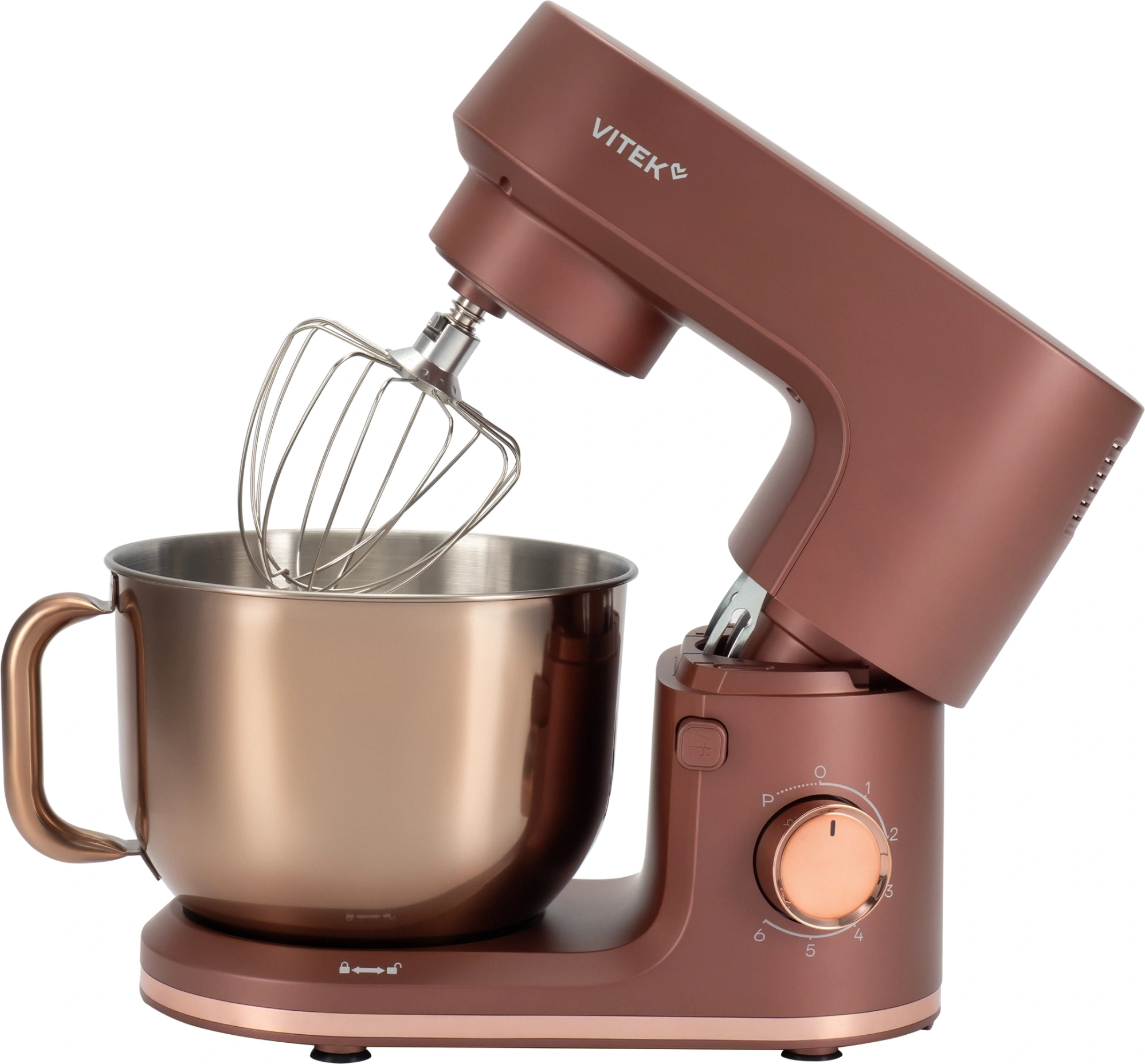Миксер стационарный Vitek VT-PM0661 (кофейный) — фото 4