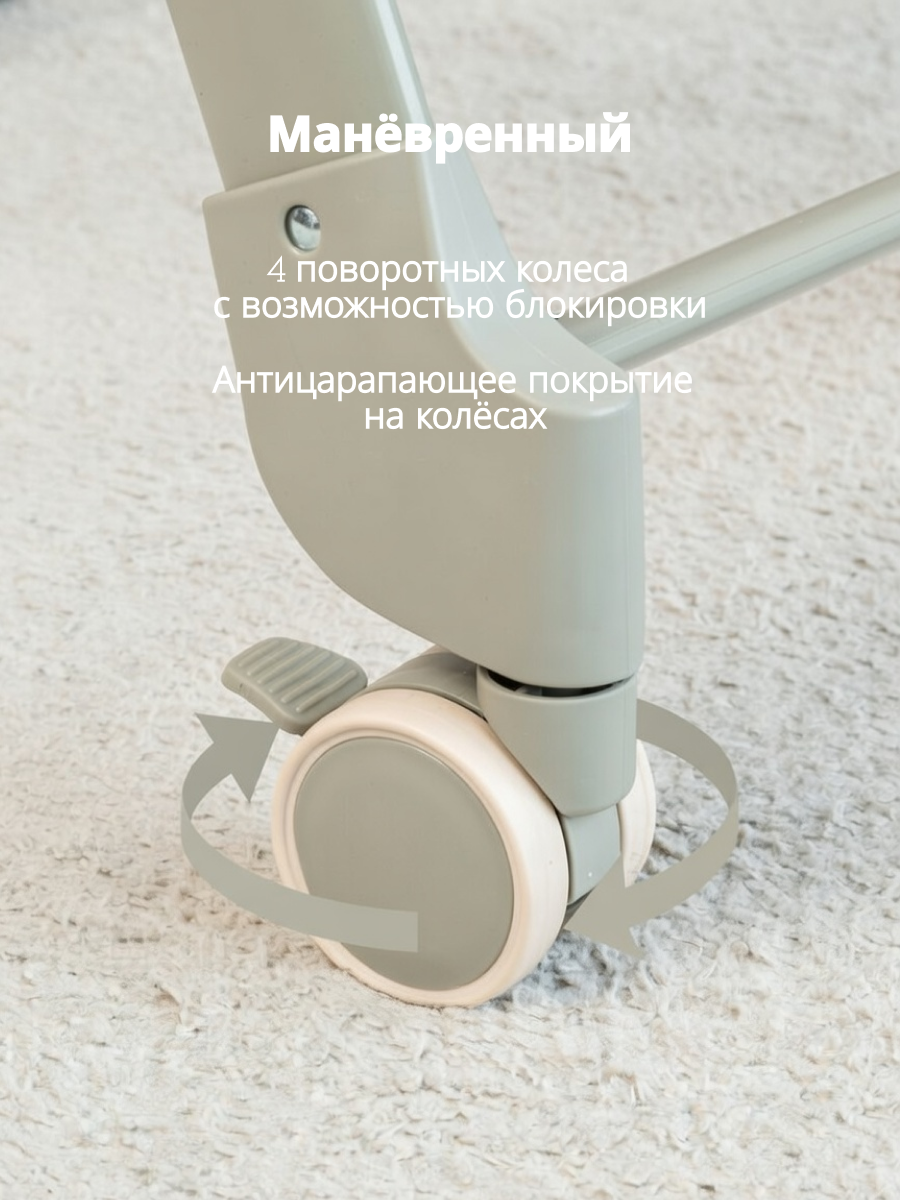 Стульчик для кормления VipBaby Inspiria (Green) — фото 4