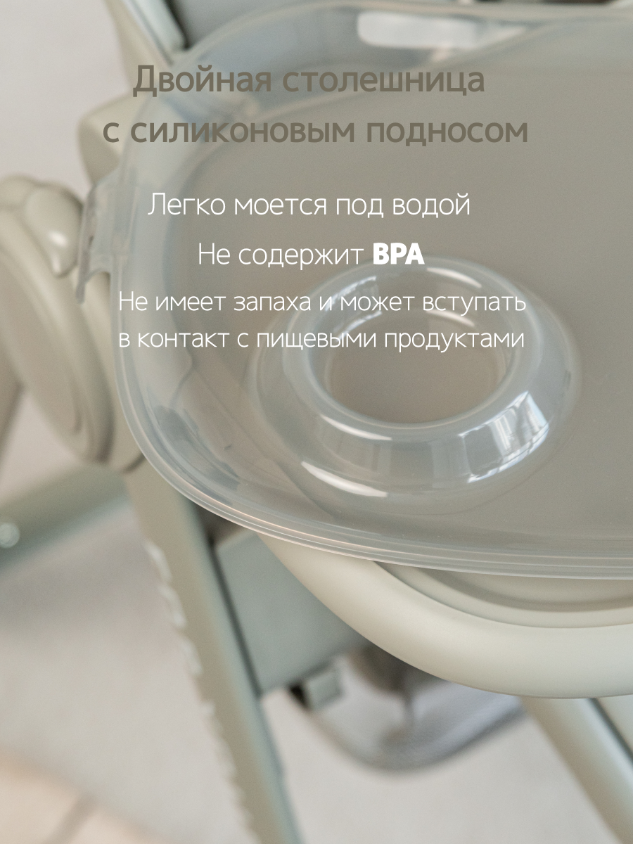 Стульчик для кормления VipBaby Inspiria (Green) — фото 2