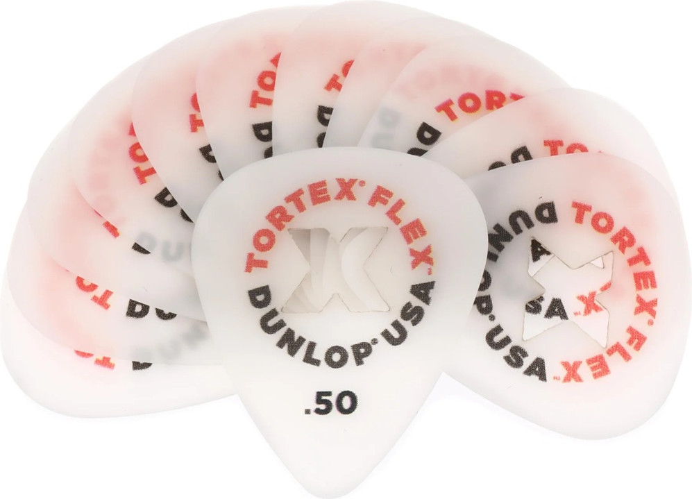 Набор медиаторов Dunlop Manufacturing 428XR.50 Tortex Flex X STD (72шт) — фото 2