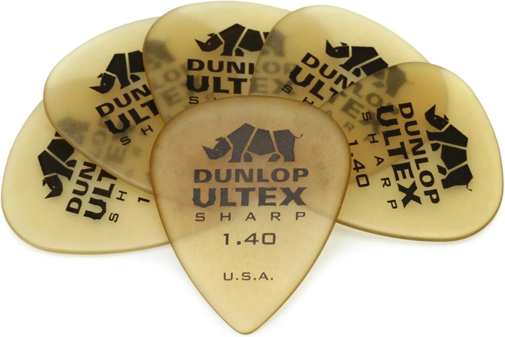 Набор медиаторов Dunlop Manufacturing 433R1.4 Ultex Sharp (72шт) — фото 2