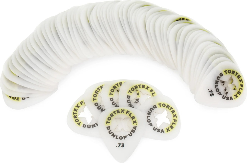 Набор медиаторов Dunlop Manufacturing 428XR.73 Tortex Flex X STD (72шт) — фото 3