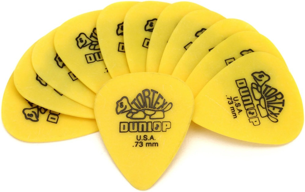 Набор медиаторов Dunlop Manufacturing 418R.73 Tortex STD PK (72шт) — фото 2
