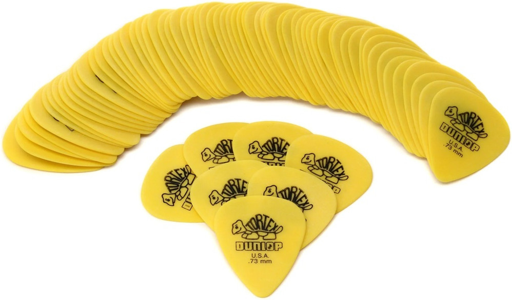 Набор медиаторов Dunlop Manufacturing 418R.73 Tortex STD PK (72шт) — фото 3