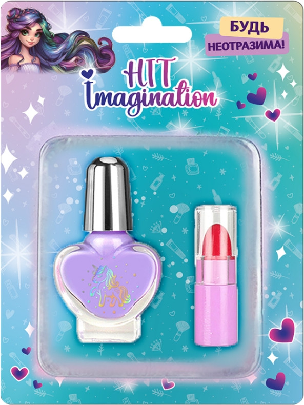 Набор детской декоративной косметики Hit Imagination Будь неотразима! / ZR-56COL — фото 2