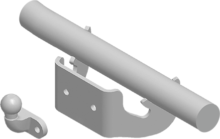 Фаркоп Avtos JC 04 (для Jac T9 2024-)