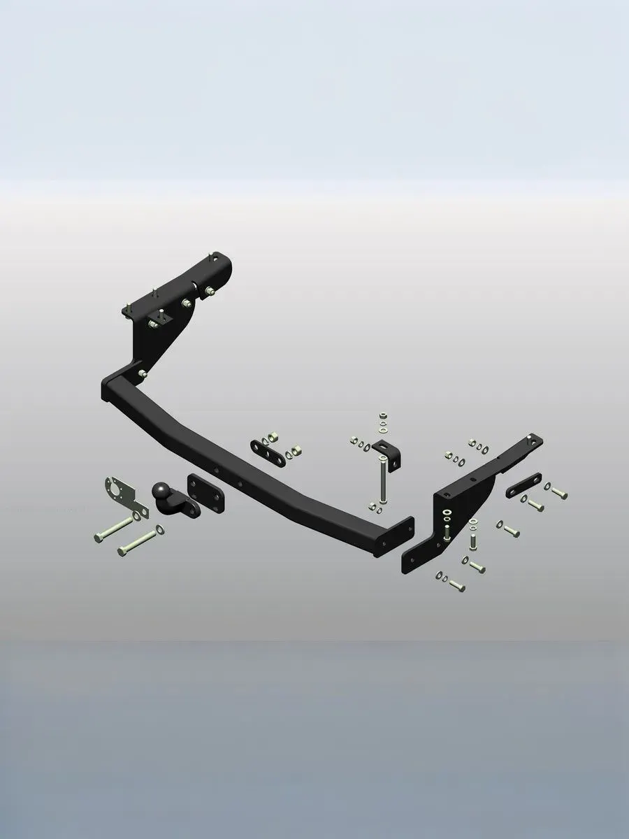 Фаркоп Avtos NS 31 (для Nissan Patrol 2010-) — фото 2