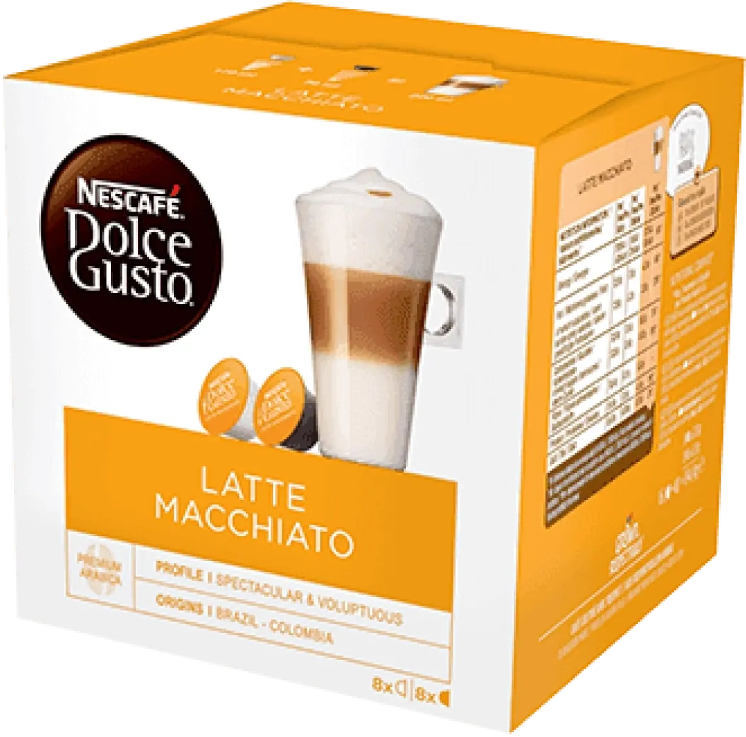 Кофе в капсулах Nescafe Dolce Gusto Латте Макиато (3х16шт) — фото 3