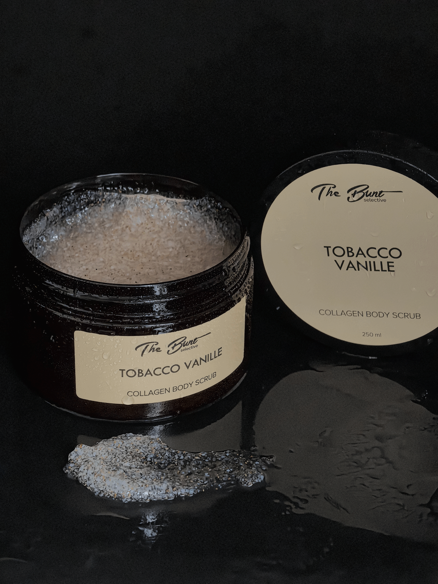 Скраб для тела The Bunt Tabacco Vanille Коллагеновый гелевый (250мл) — фото 2