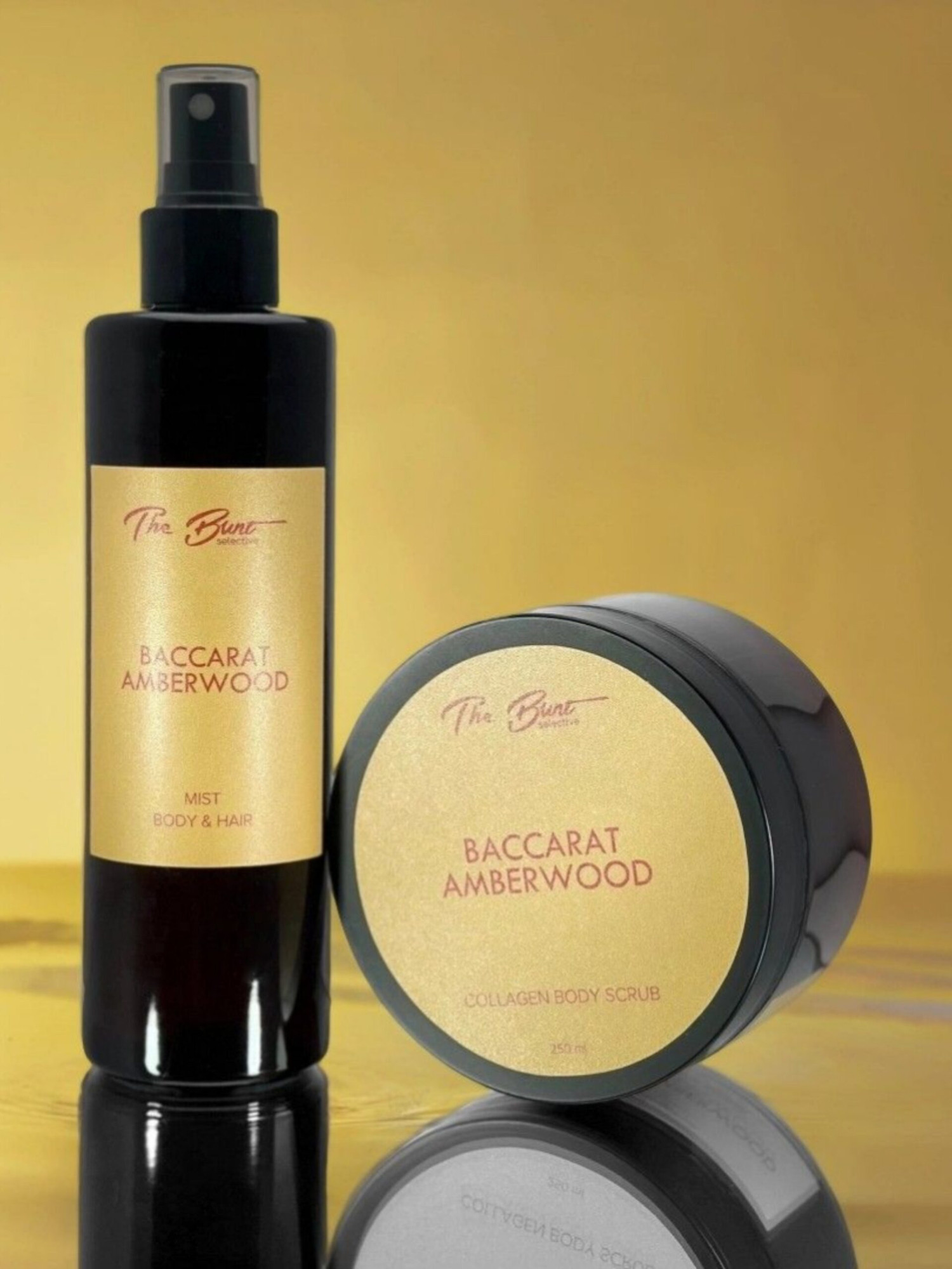 Скраб для тела The Bunt Baccarat Amberwood Коллагеновый гелевый (250мл) — фото 2