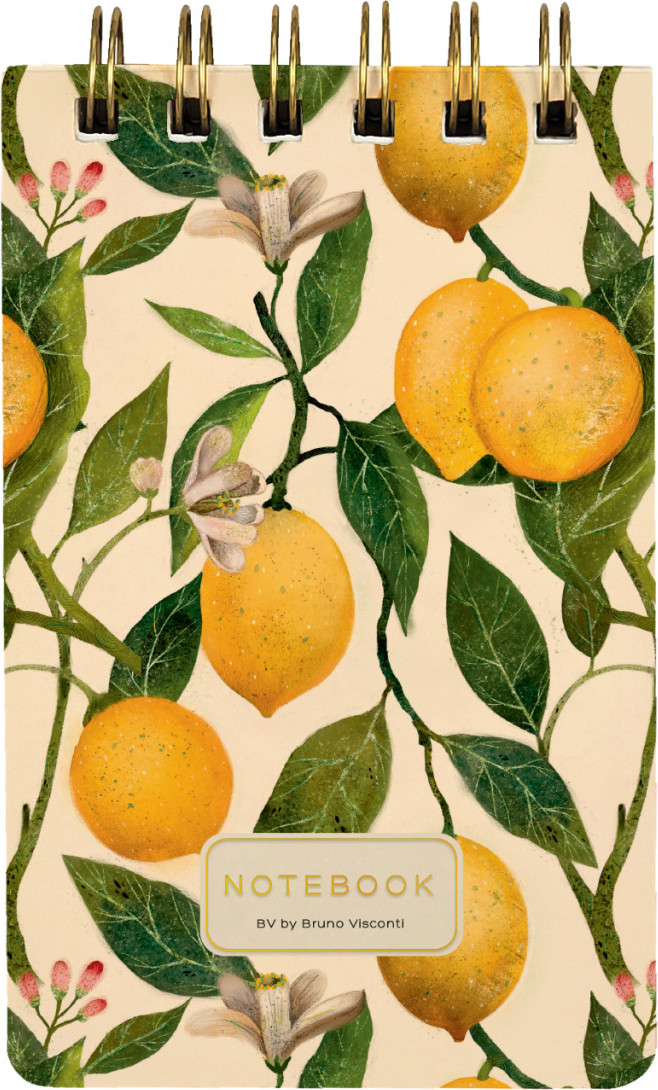 Блокнот Bruno Visconti Cute Journal. Flora. Paradise. Lemons / 3-100-005/10 (100л)