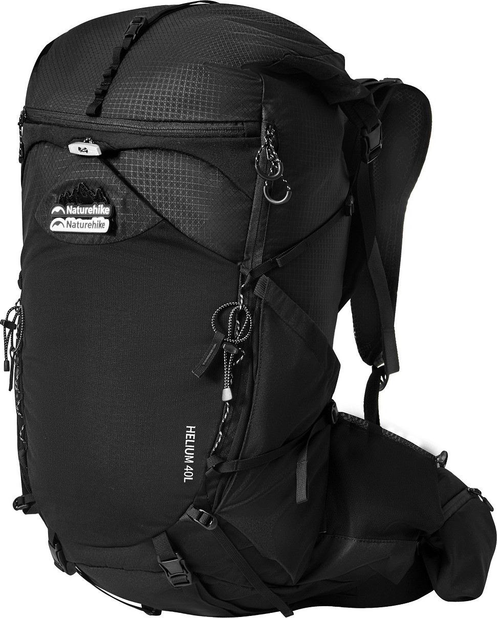 Рюкзак туристический Naturehike Helium Series / CNK2450XB016-B40LM (M, черный)
