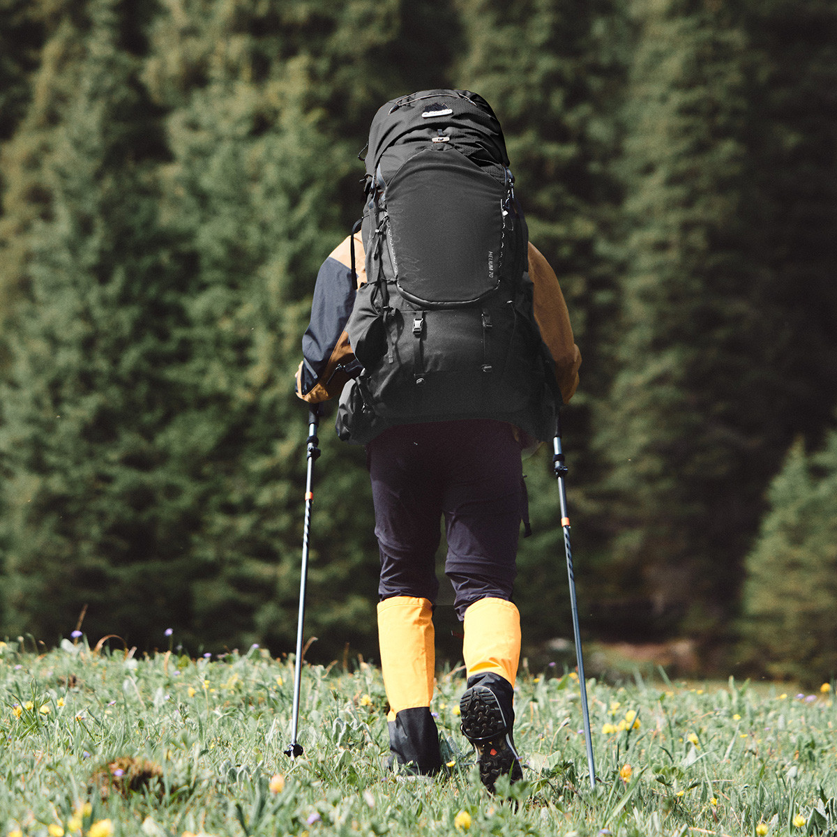 Рюкзак спортивный Naturehike Helium Series / CNK2450XB014-B70LL (L, черный) — фото 6
