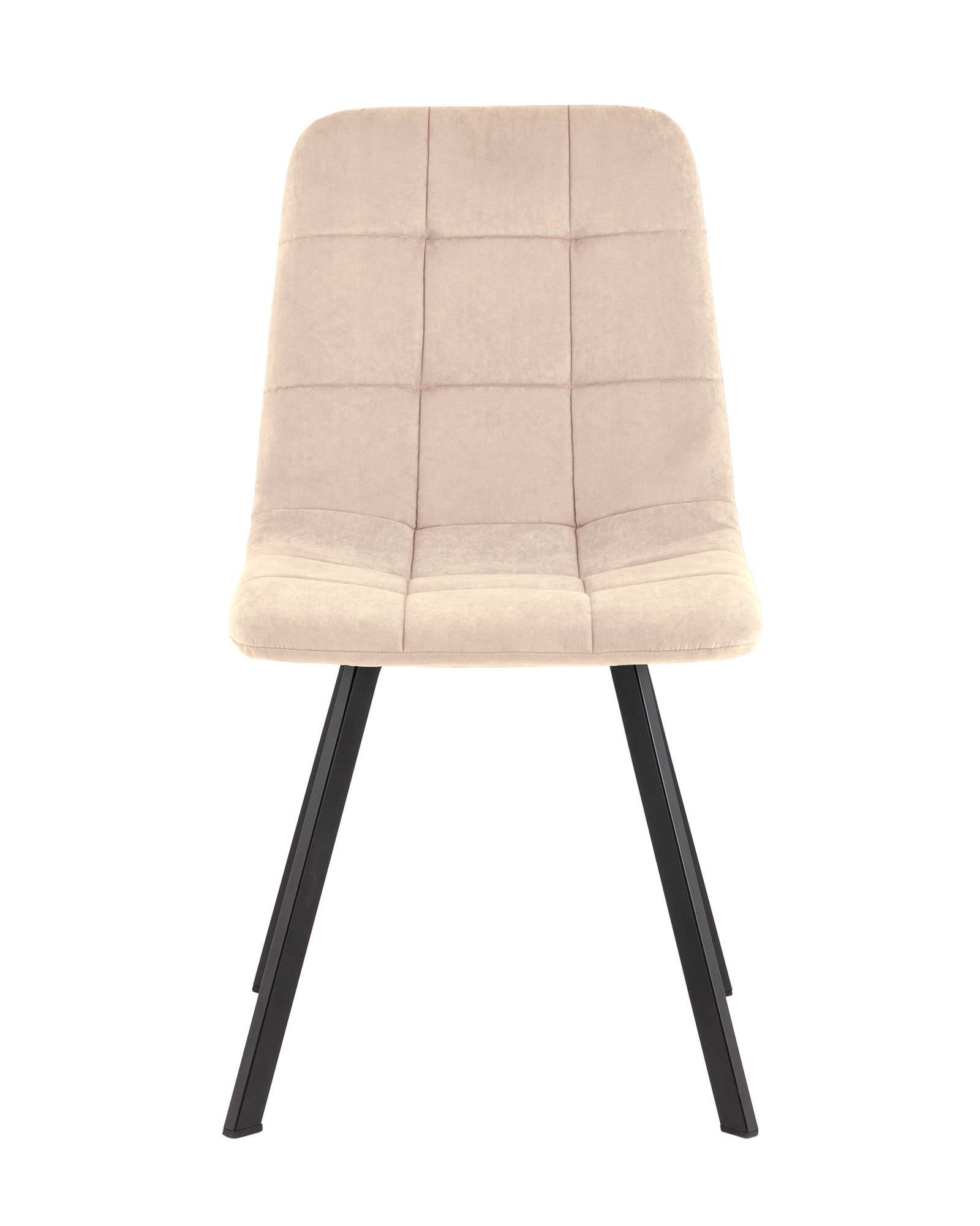 Стул Stool Group Одди Original Square / SG002-F2S-L004 (велюр бежевый) — фото 2