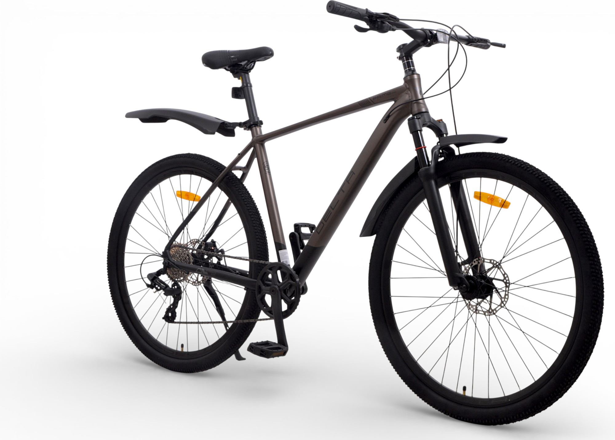 Велосипед DeltA Prime Pro 29 / PRIME PRO29.21.BR (29, коричневый, разобранный в коробке) — фото 3