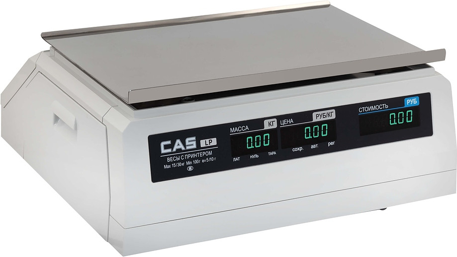 Весы торговые CAS LP-30 V1.6 — фото 4