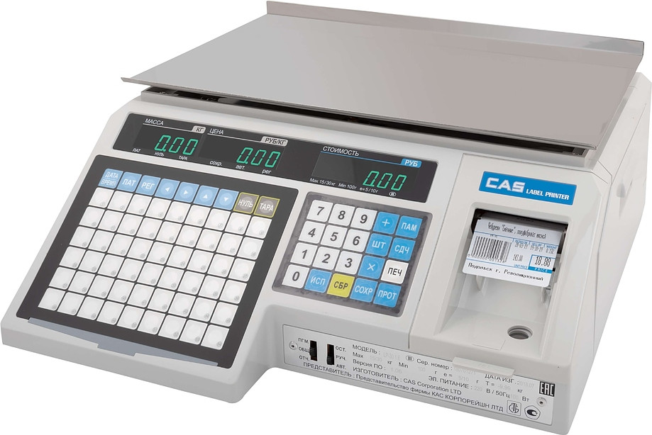 Весы торговые CAS LP-30 V1.6