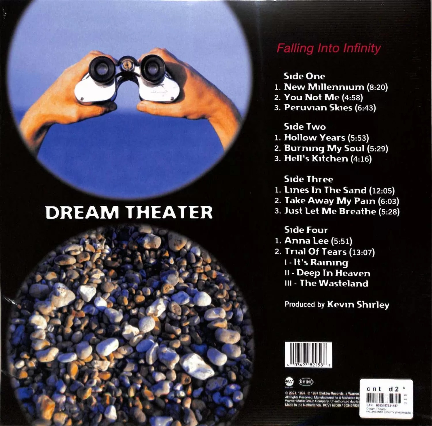 Виниловая пластинка Rhino Dream Theater - Falling Into Infinity — фото 3