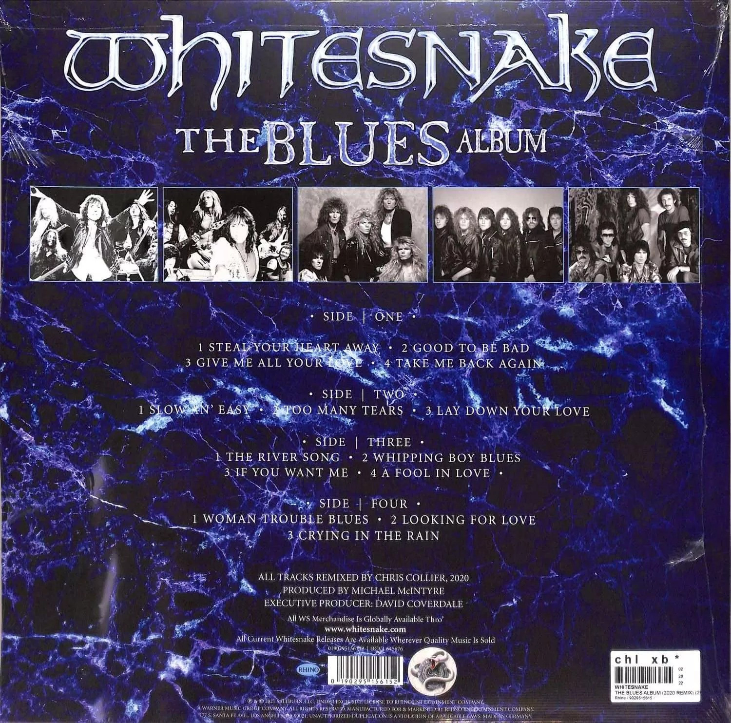 Виниловая пластинка Rhino Whitesnake - The Blues Album — фото 3