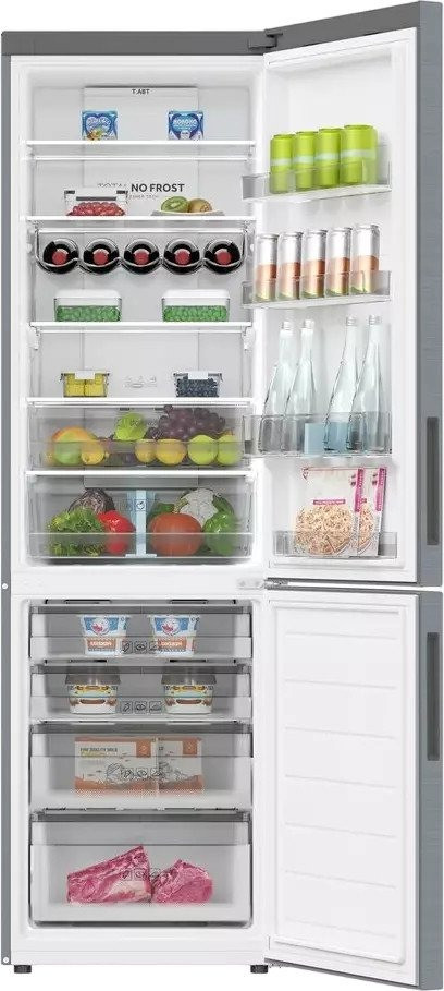 Холодильник с морозильником Haier C2F637CXRGU1 — фото 3