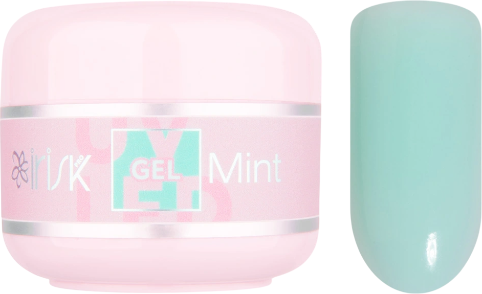 Моделирующий гель для ногтей IRISK ABC Limited collection тон 56 Mint (15мл)
