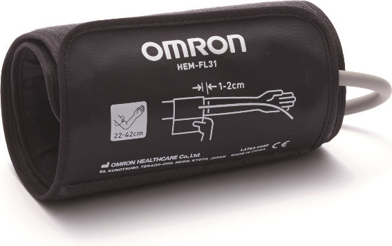 Тонометр Omron МЗ Comfort (HEM-7155-ALRU) + адаптер, универсальная манжета — фото 5