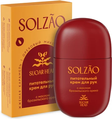 Крем для рук Solzao Sugar Head с маслом бразильского ореха (30мл)