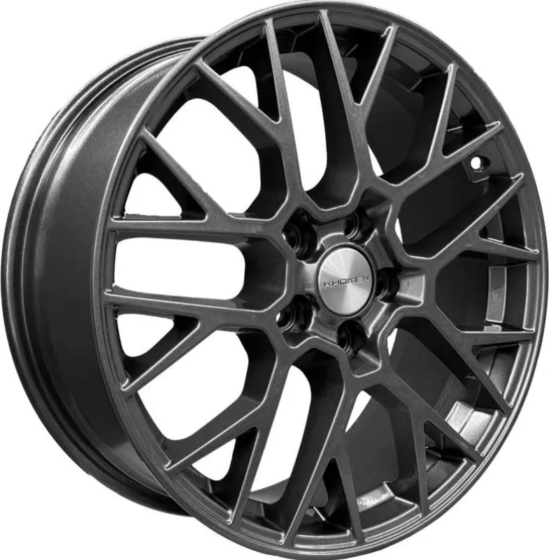 Литой диск Khomen KHW1818 Geely Atlas/Changan 18x7" 5x114.3мм DIA 60.1мм ET 45мм (Gray)