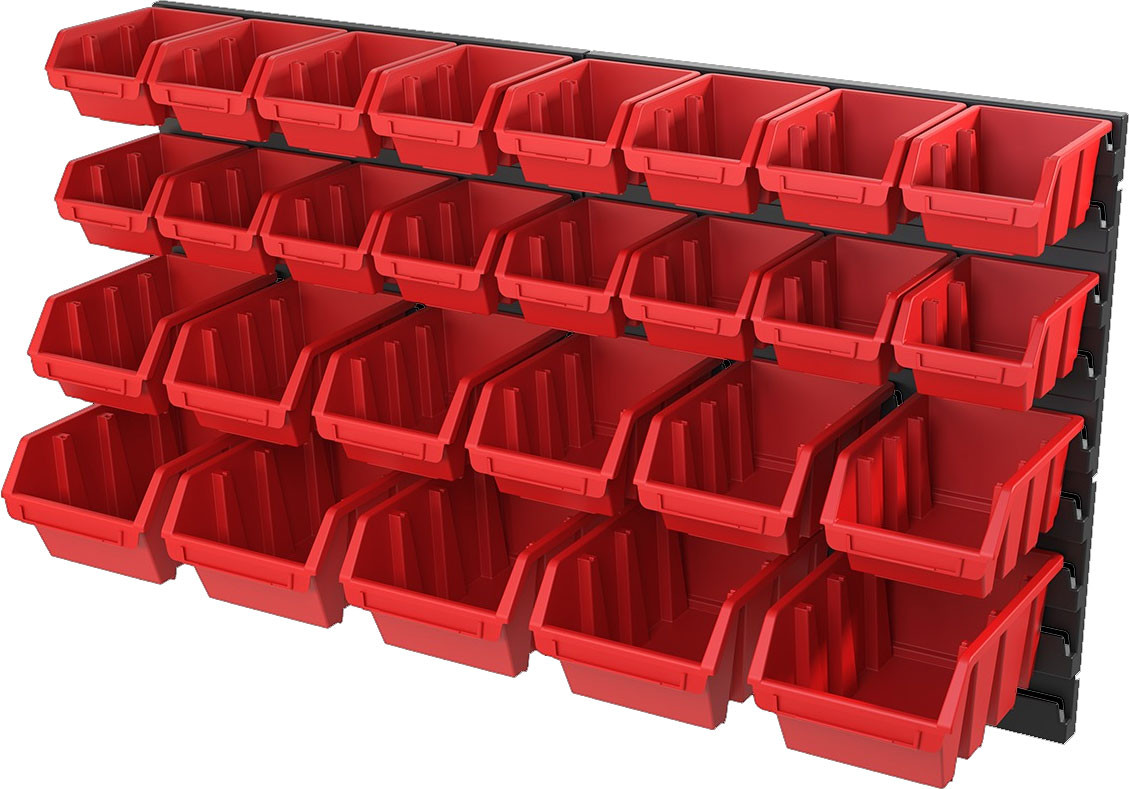 Набор лотков для метизов QBrick System Qbrick Regular Fixing Wall Set 4 / Z262572PG011