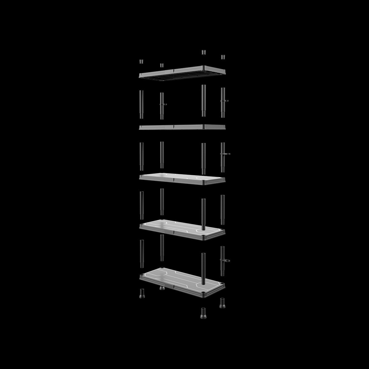 Стеллаж QBrick System Qbrick Regular Shelving System / REGQRS60304LCZAPG0 — фото 4