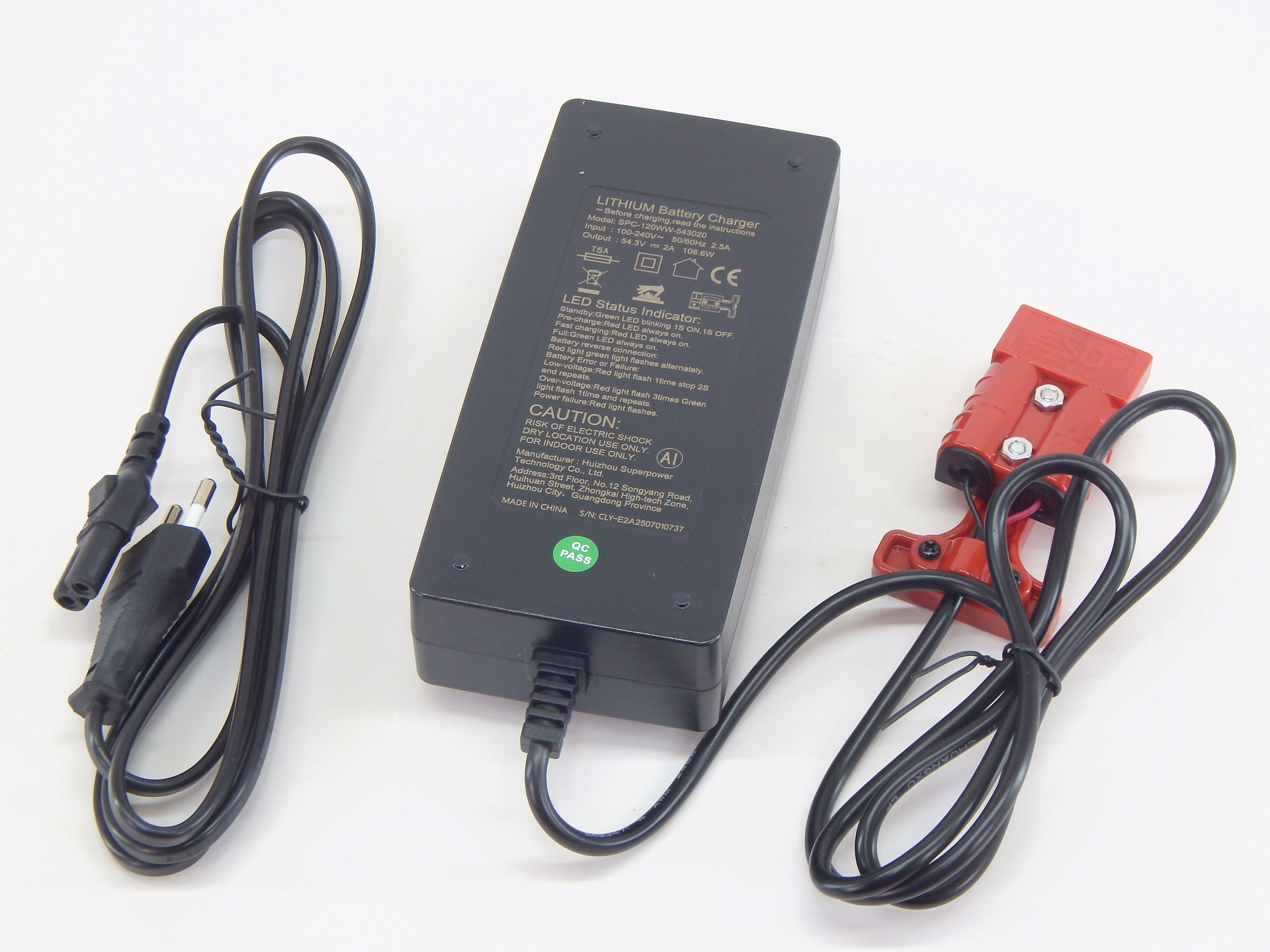 Зарядное устройство для складской техники TOR PPT/EPT18-20H 48V/2A / 1011264 (Charger) — фото 2