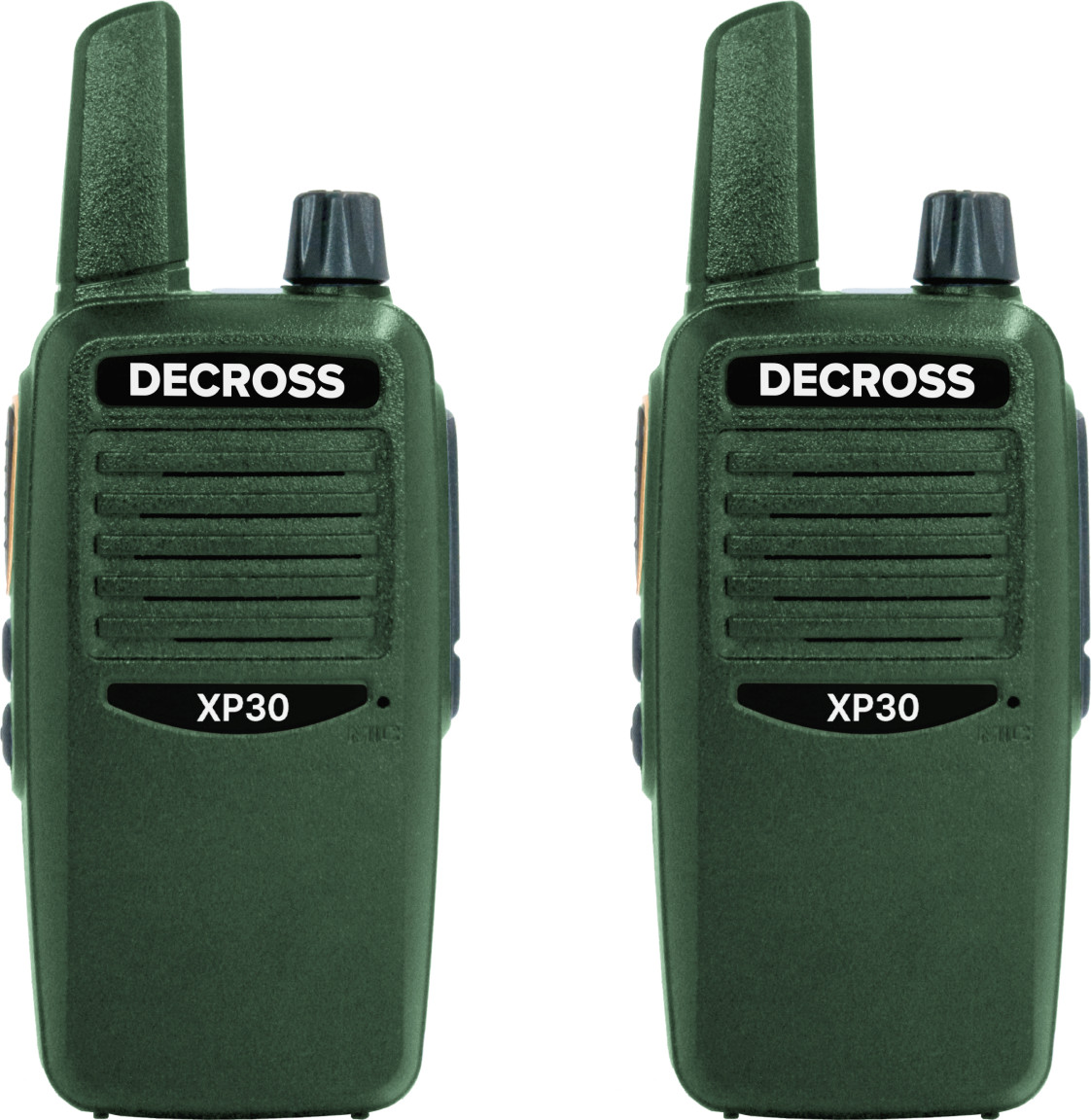 Комплект раций Decross XP30 (2шт, зеленый)