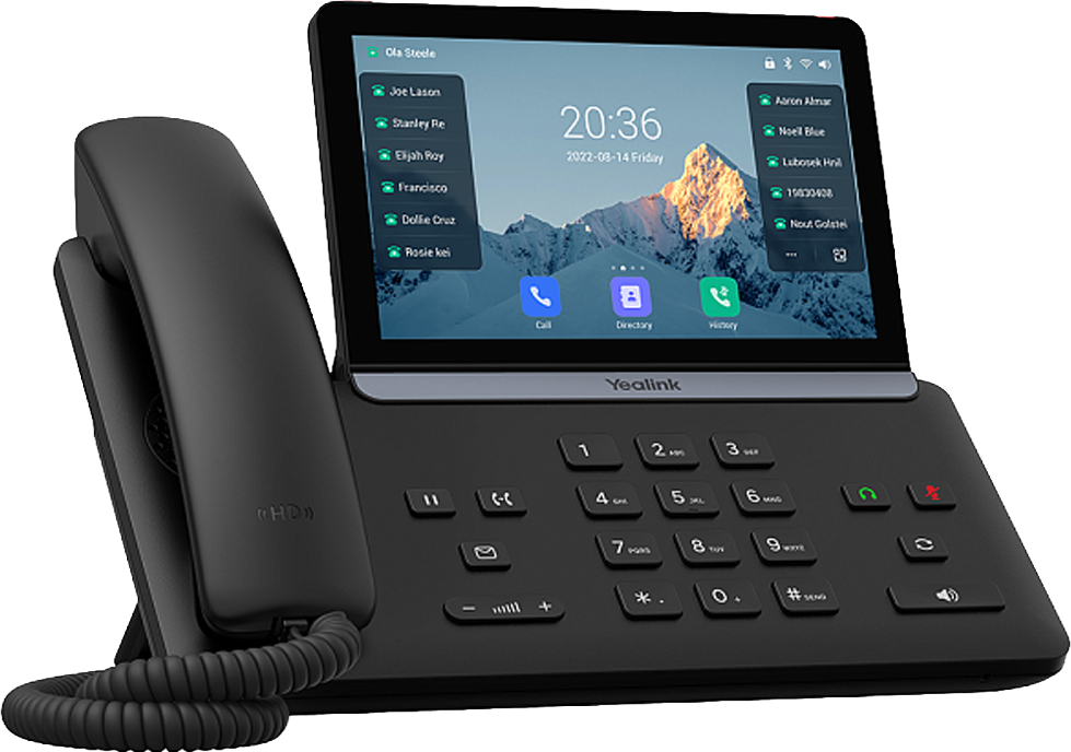 VoIP-телефон Yealink SIP-T88W (без камеры, без БП)