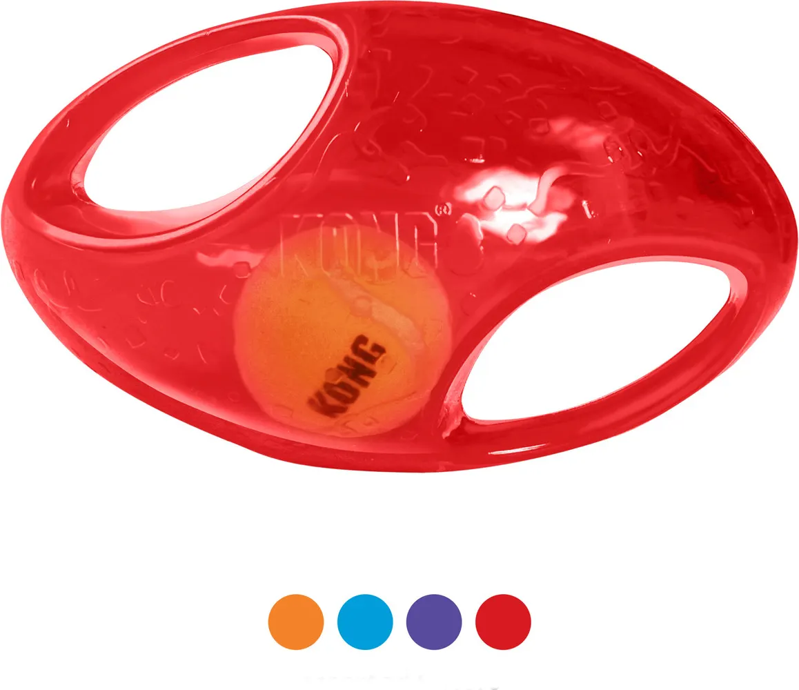Игрушка для собак KONG Jumbler Football Assorted / 244773 — фото 3