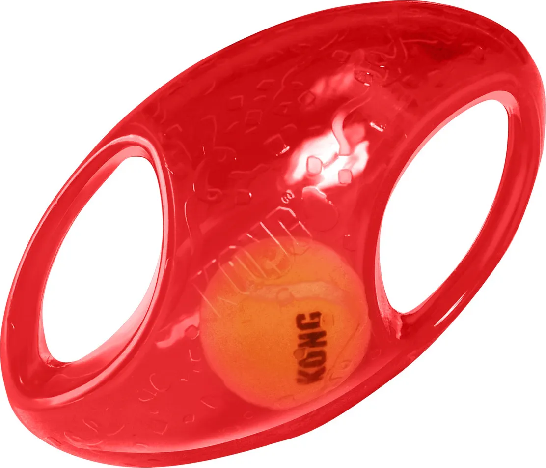 Игрушка для собак KONG Jumbler Football Assorted / 244773 — фото 4