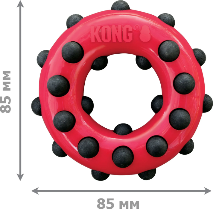 Игрушка для собак KONG Dotz Circle / 256644 (L) — фото 3