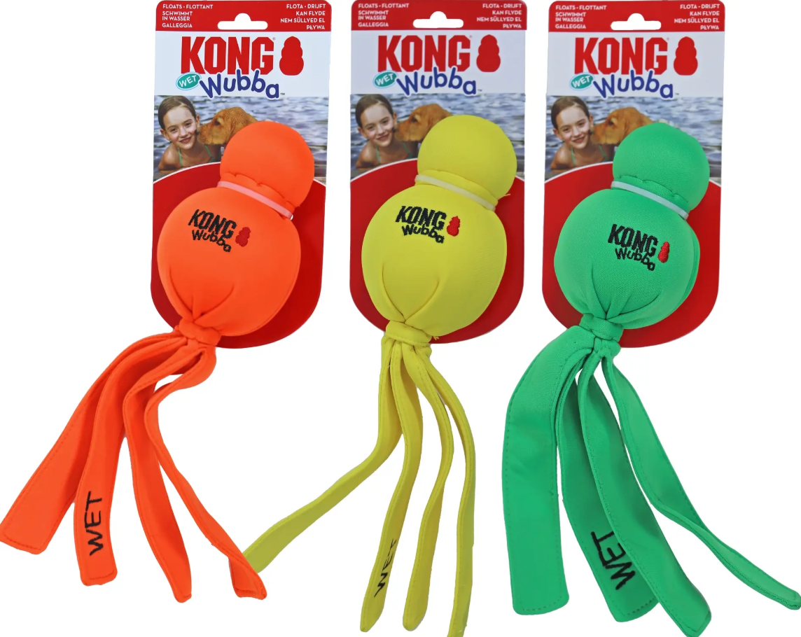 Игрушка для собак KONG Toy Dog Wubba Polyester Colored Sorted / 256733 — фото 4