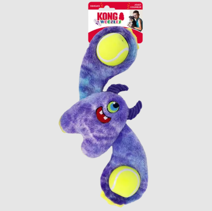 Игрушка для собак KONG Assorted Woozles Monster / 274812 — фото 2