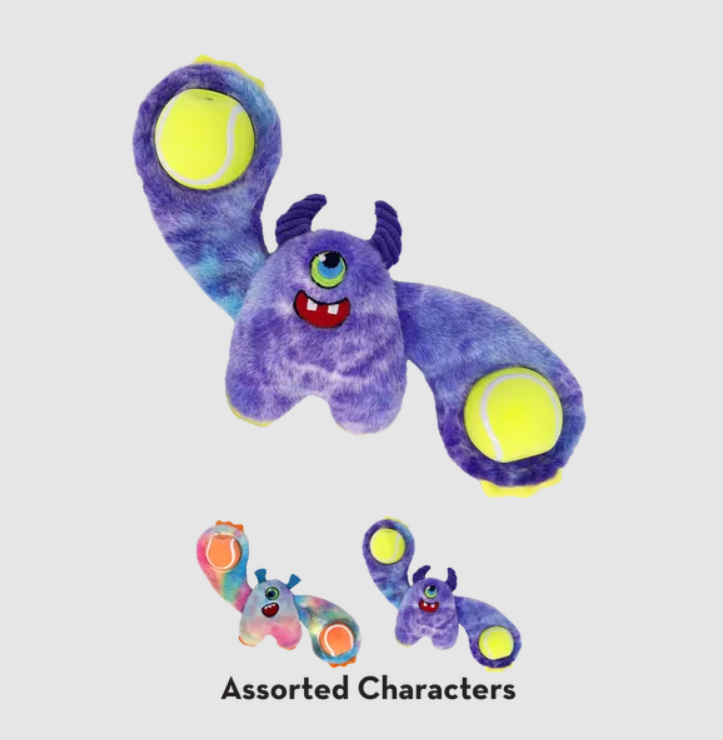 Игрушка для собак KONG Assorted Woozles Monster / 274812 — фото 4