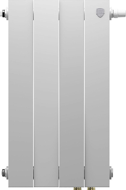 Радиатор биметаллический Royal Thermo PianoForte 500 Белый VR80 (4 секции) — фото 2