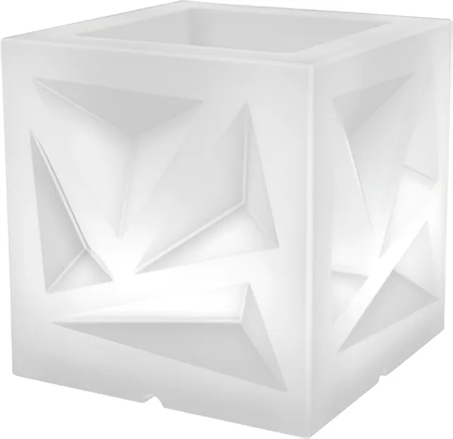 Вазон БЕРКАНО Icelandic Cube DB / 260_006_03_103 (Snow White Light)