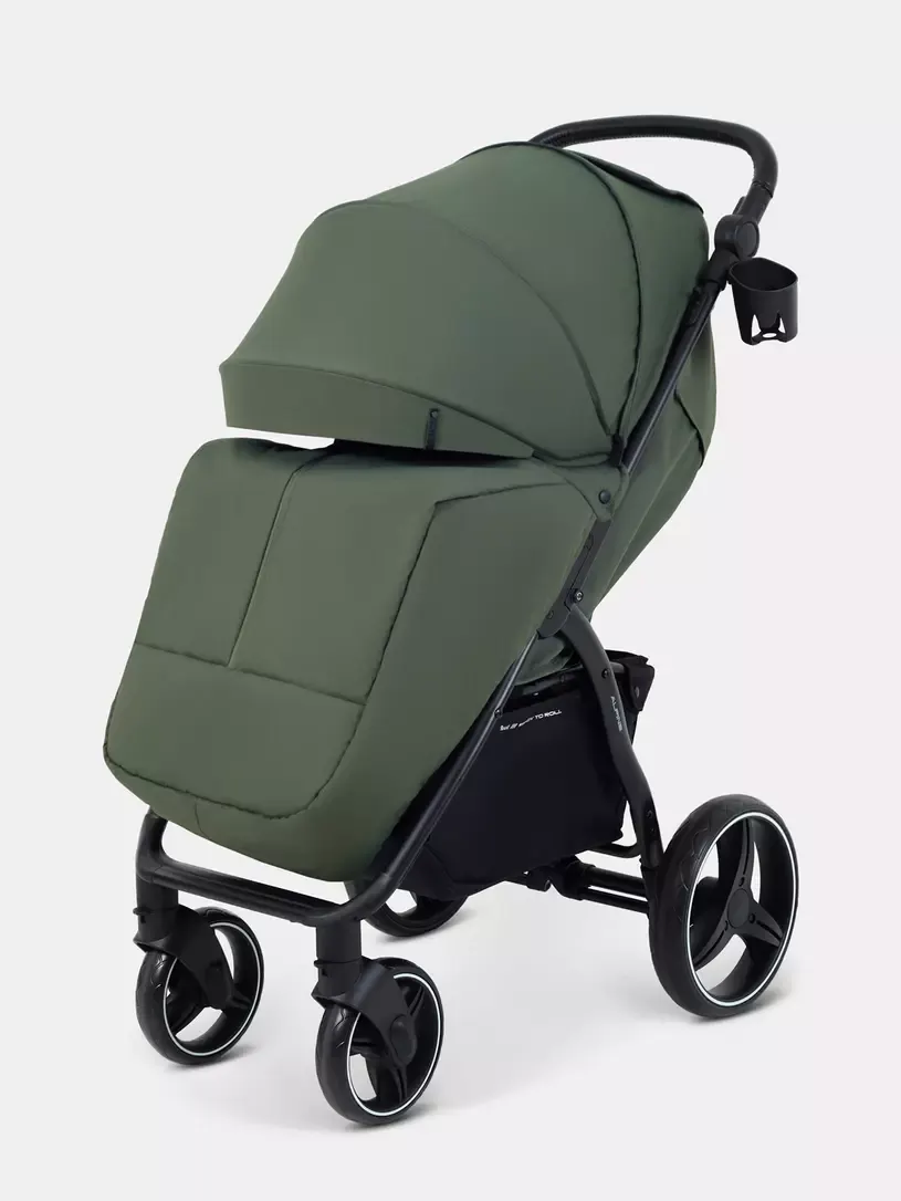 Детская прогулочная коляска Rant Basic Alpine 2026 / RA450 (оливковый) — фото 4