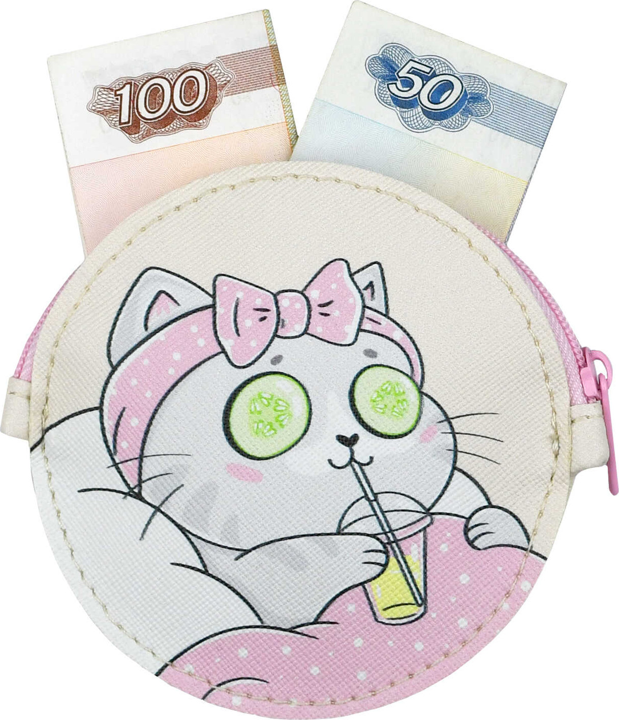 Кошелек детский Феникс+ Релакс для кошечки / 72341 — фото 2
