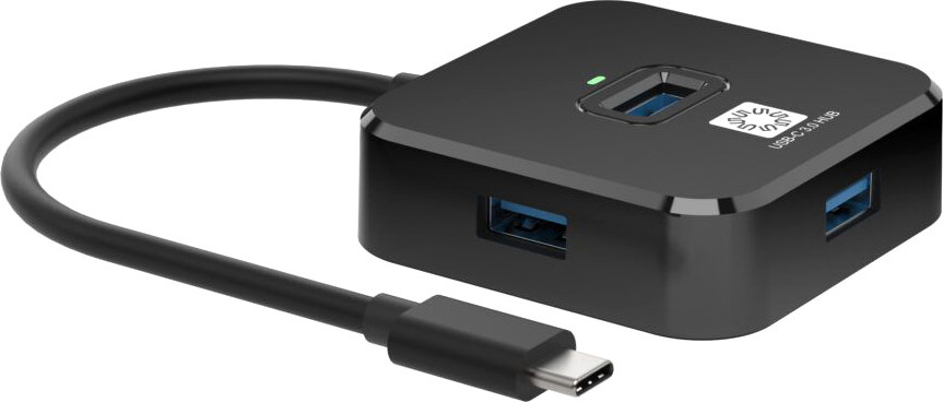 USB-хаб 5bites HB34C-316BK (черный)