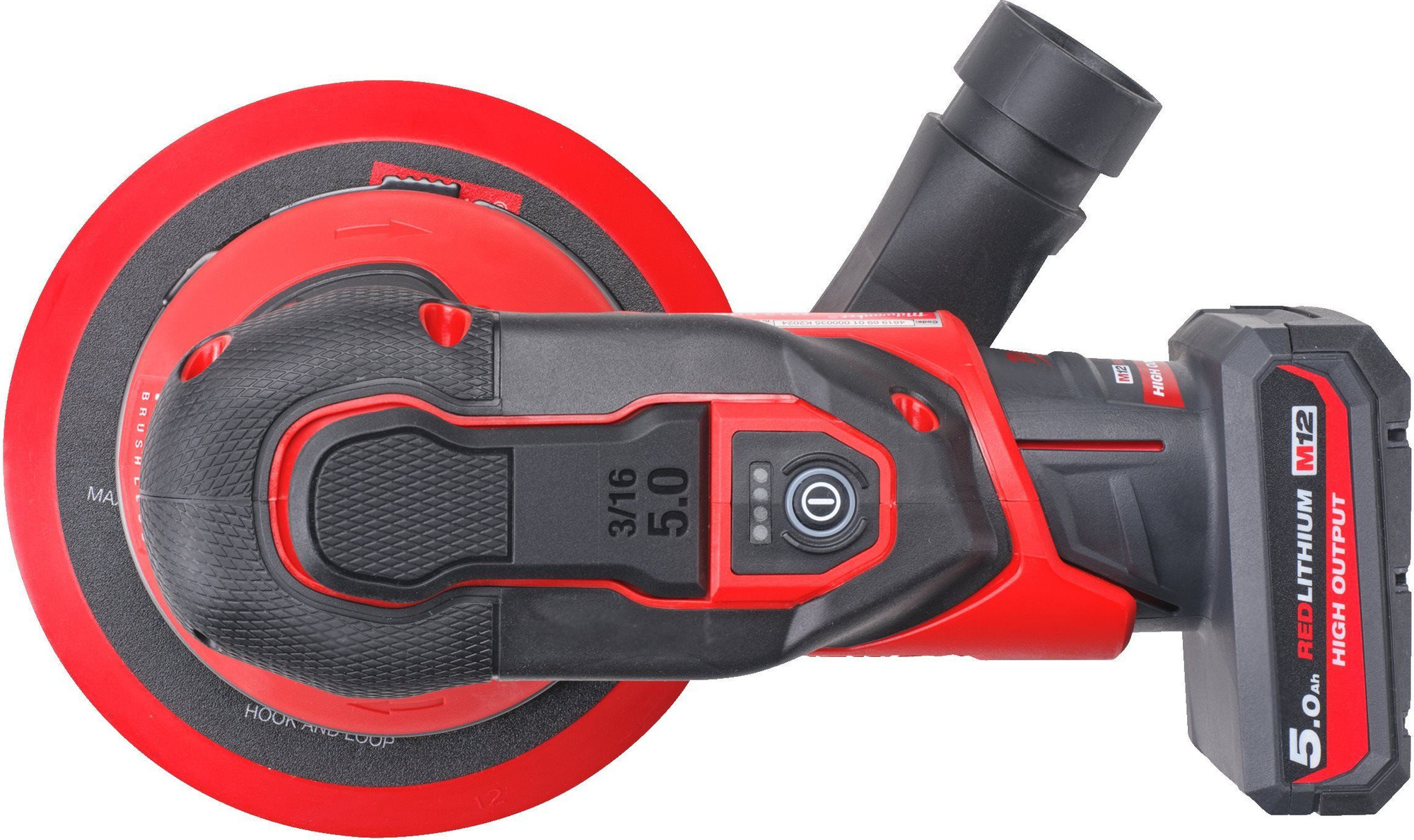 Эксцентриковая шлифовальная машина Milwaukee M12FROS5-502X (4933493651) — фото 4