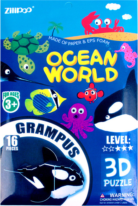 3D-пазл Darvish Ocean World. Grampus / SR-T-3332B