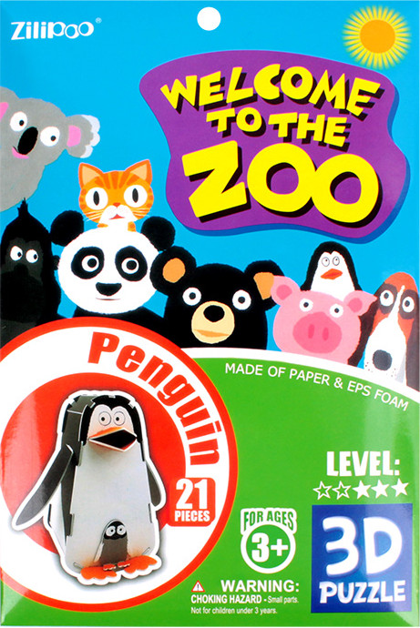 3D-пазл Darvish Zoo. Penguin / SR-T-3358-8