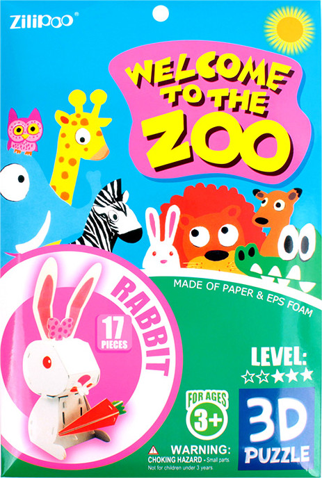 3D-пазл Darvish Zoo. Rabbit / SR-T-3358-2
