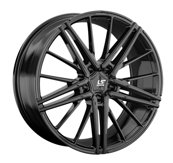 Литой диск LS wheels RC76 20x8" 5x108мм DIA 63.3мм ET 40мм BK